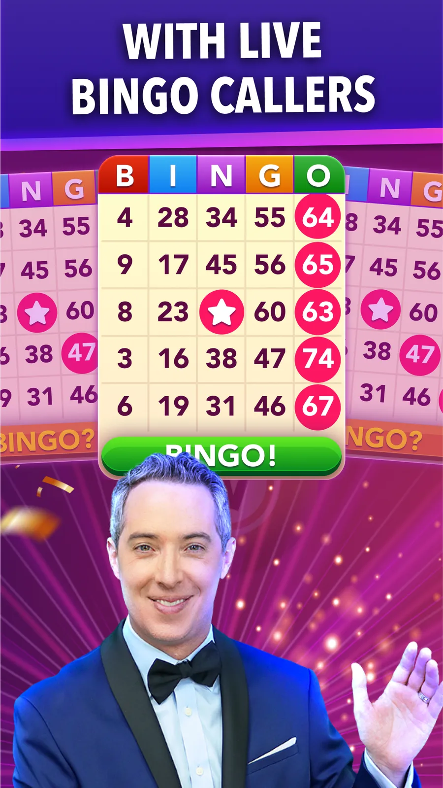 With live bingo callers